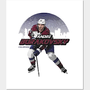 Andre Burakovsky Colorado Skyline Posters and Art